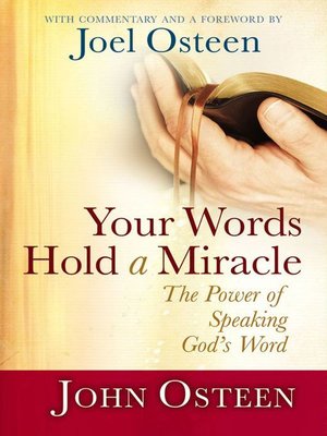Your Words Hold a Miracle - ebook
